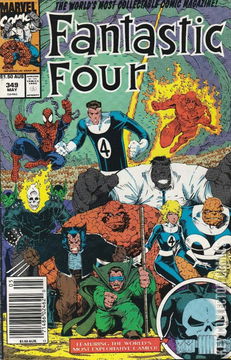 Variant Cover for Fantastic Four #349