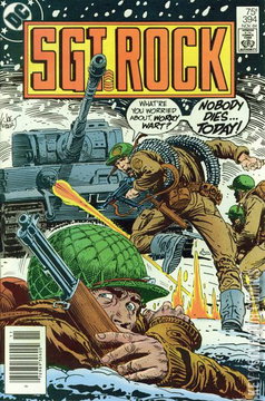 Variant Cover for Sgt. Rock #394