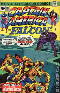 Variant Cover for Captain America #187