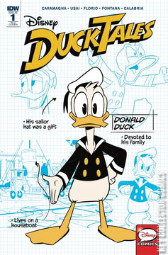 Variant Cover for DuckTales #1