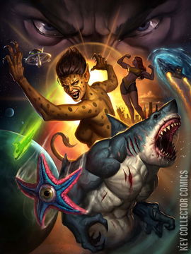 Variant Cover for Justice League Unlimited #18