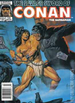 Variant Cover for Savage Sword of Conan, The #134