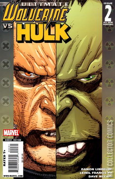 Variant Cover for Ultimate Wolverine vs. Hulk #2