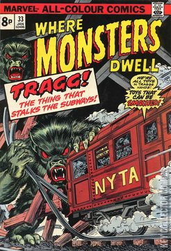 Variant Cover for Where Monsters Dwell #33