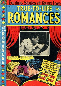 Variant Cover for True-to-Life Romances #3