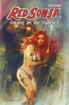 Variant Cover for Red Sonja: Empire of the Damned #1
