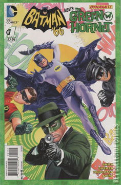 Variant Cover for Batman '66 Meets the Green Hornet #1