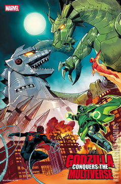 Variant Cover for Godzilla Conquers the Multiverse #1