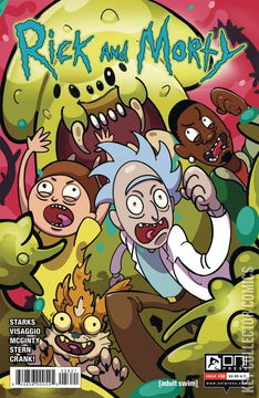 Variant Cover for Rick and Morty #56
