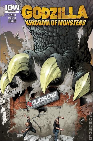 Variant Cover for Godzilla Kingdom of Monsters #1