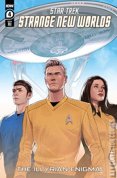 Variant Cover for Star Trek: Strange New Worlds - The Illyrian Enigma #4