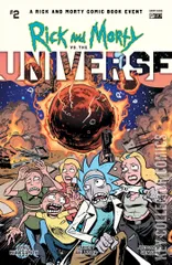 Cover for Rick and Morty vs. the Universe #2
