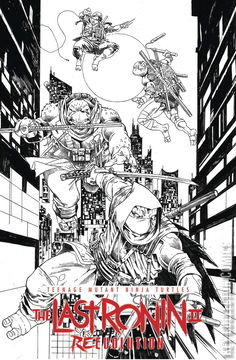 Variant Cover for Teenage Mutant Ninja Turtles: The Last Ronin II - ReEvolution #1