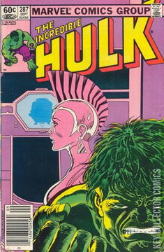 Variant Cover for Incredible Hulk #287