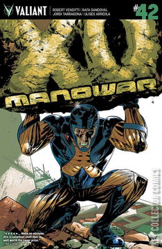 Variant Cover for X-O Manowar #42
