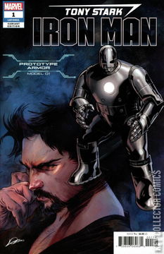 Variant Cover for Tony Stark: Iron Man #1