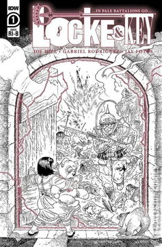 Variant Cover for Locke and Key: In Pale Battalions #1