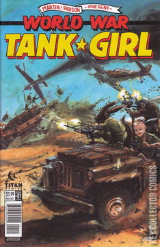Variant Cover for World War Tank Girl #1