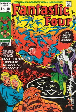 Variant Cover for Fantastic Four #110