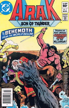 Variant Cover for Arak, Son of Thunder #7