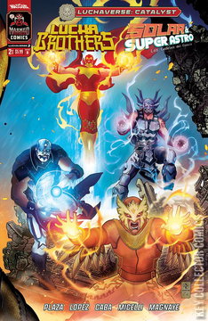 Variant Cover for Luchaverse: Catalyst #2
