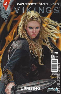 Variant Cover for Vikings Uprising #1