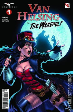 Variant Cover for Van Helsing vs. The Werewolf #1