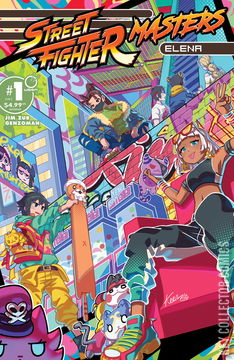 Variant Cover for Street Fighter Masters: Elena #1