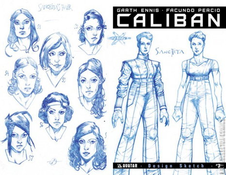 Variant Cover for Caliban #3