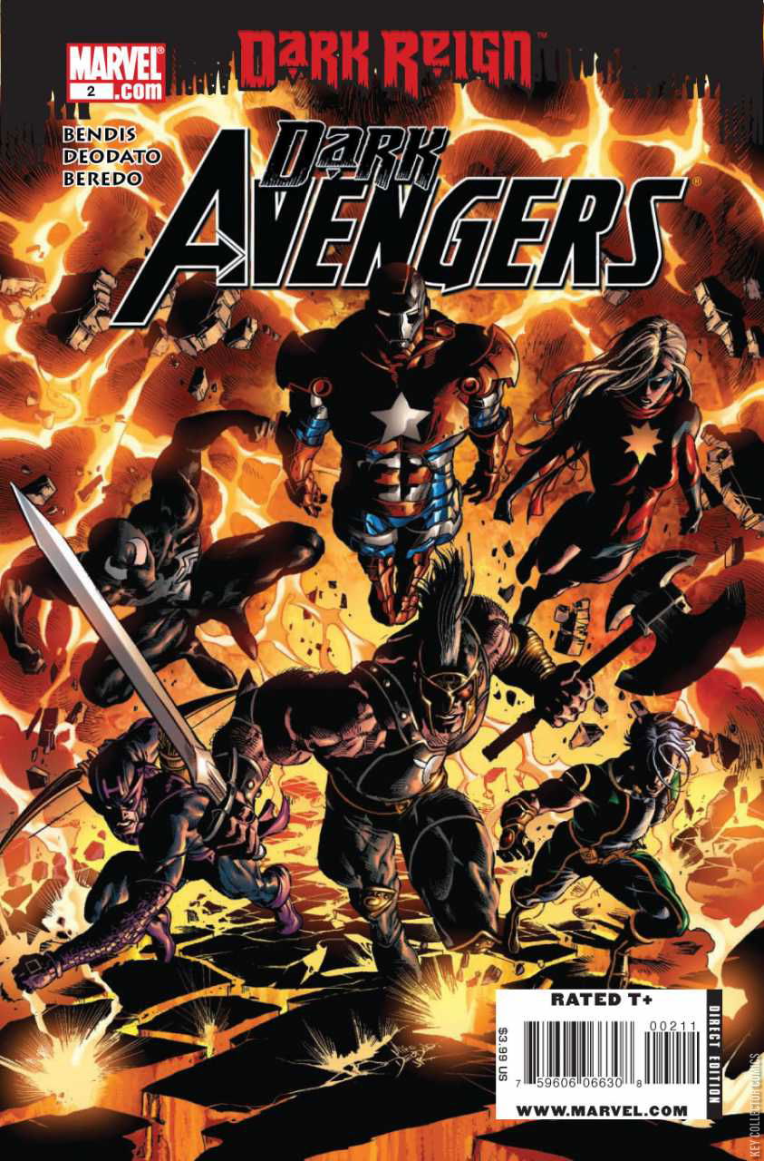 Dark Avengers by Marvel | Key Collector Comics, image size:843x1280