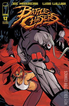 Variant Cover for Battle Chasers #12