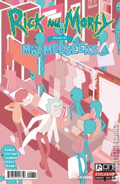 Variant Cover for Rick and Morty Presents: Mr. Meeseeks #1