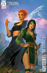 Variant Cover for Cheetah and Cheshire Rob the Justice League #1