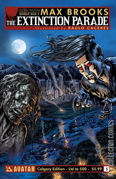 Variant Cover for The Extinction Parade #5