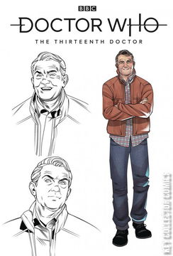 Variant Cover for Doctor Who: The Thirteenth Doctor #2