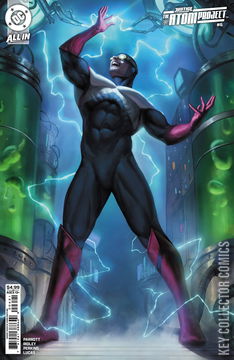 Variant Cover for Justice League: The Atom Project #6