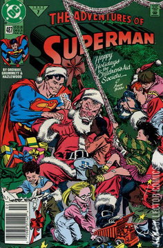 Variant Cover for Adventures of Superman #487