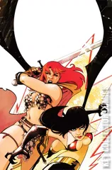 Variant Cover for Vampirella Versus Red Sonja: Red City #1