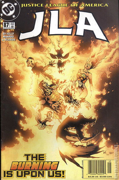 Variant Cover for JLA #87