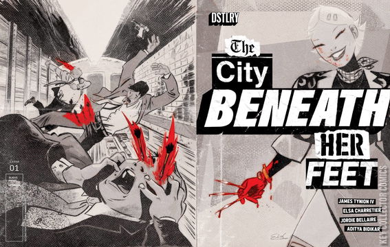 Variant Cover for City Beneath Her Feet #1