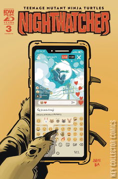 Variant Cover for Teenage Mutant Ninja Turtles: Nightwatcher #3