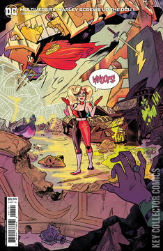 Variant Cover for Multiversity Harley Screws Up The DCU #1