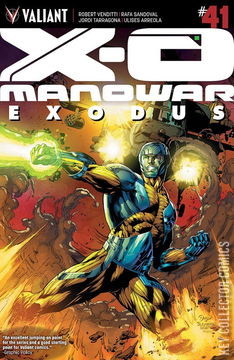 Variant Cover for X-O Manowar #41
