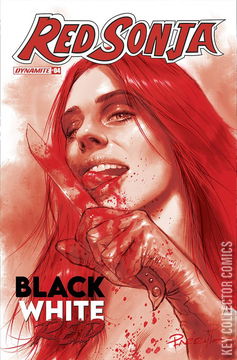 Variant Cover for Red Sonja: Black, White, Red #4