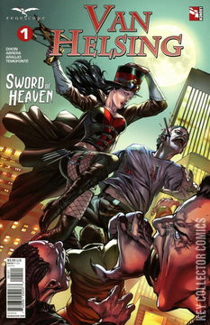 Variant Cover for Van Helsing: Sword of Heaven #1