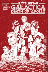 Variant Cover for Battlestar Galactica: Death of Apollo #3