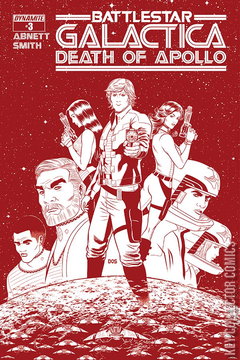 Variant Cover for Battlestar Galactica: Death of Apollo #3