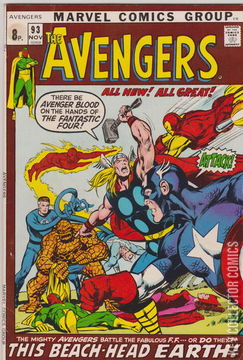 Variant Cover for Avengers, The #93