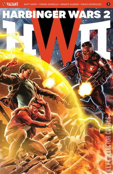 Variant Cover for Harbinger Wars 2 #3