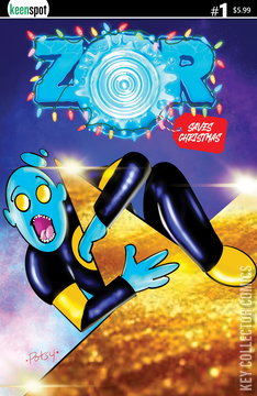Variant Cover for Zor Saves Christmas #1